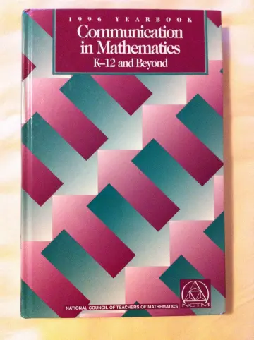 Cover of Communication in Mathematics, K-12 and Beyond