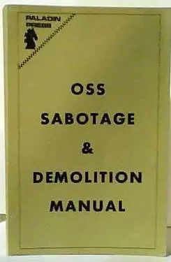 Cover of Oss Sabotage and Demolition Manual