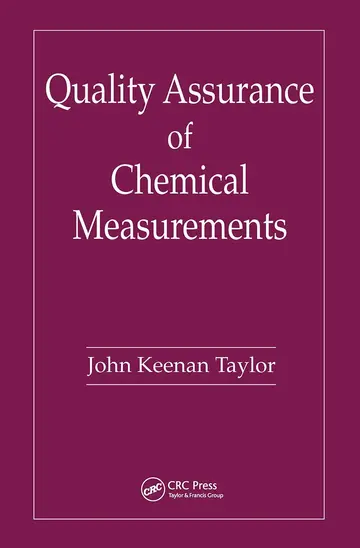 Cover of Quality Assurance of Chemical Measurements