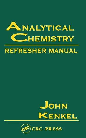Cover of Analytical Chemistry Refresher Manual