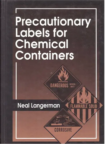 Cover of Precautionary Labels for Chemical Containers