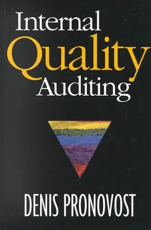 Cover of Internal Quality Auditing
