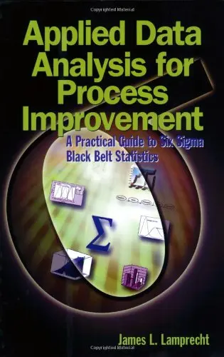 Cover of Applied Data Analysis for Process Improvement