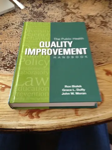 Cover of The Public Health Quality Improvement Handbook