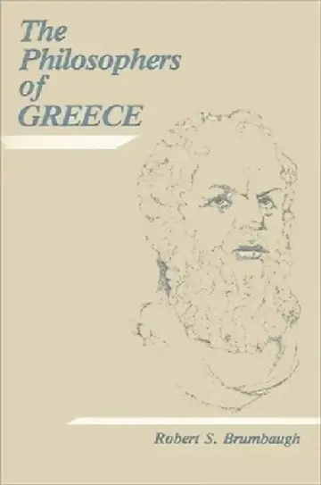 Cover of The Philosophers of Greece