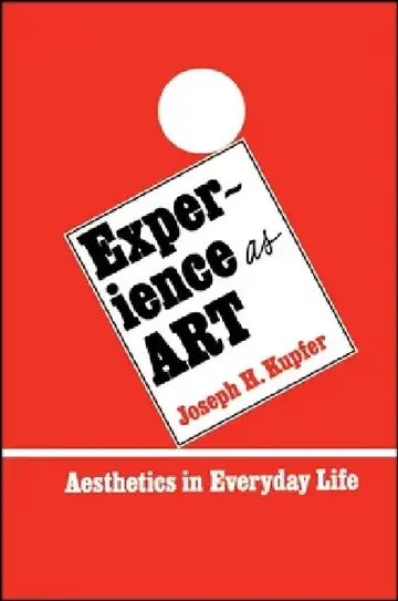 Cover of Experience as Art