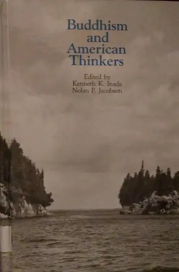 Cover of Buddhism and American Thinkers