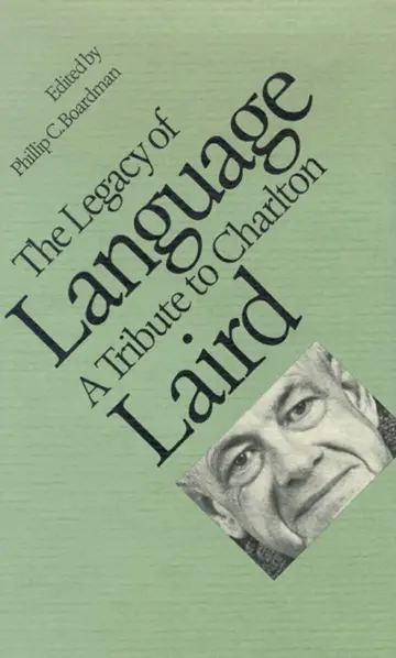 Cover of The Legacy of Language