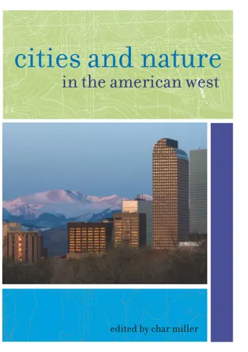 Cover of Cities and Nature in the American West