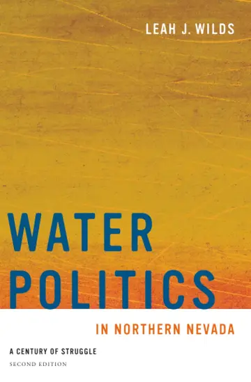 Cover of Water Politics in Northern Nevada