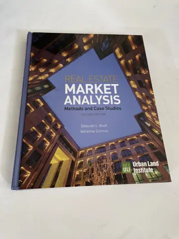 Cover of Real Estate Market Analysis