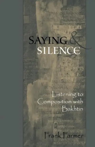 Cover of Saying and Silence