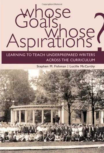 Cover of Whose Goals? Whose Aspirations?