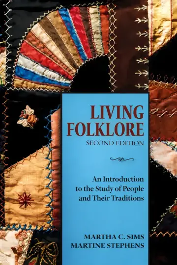 Cover of Living folklore