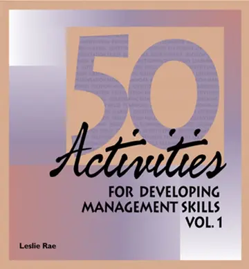 Cover of Fifty Activities for Developing Management Skills