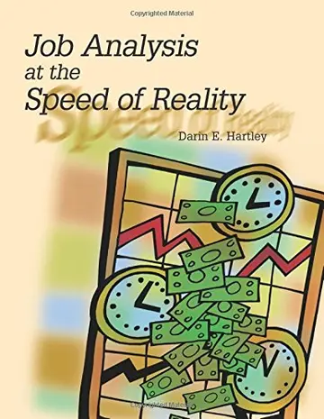 Cover of Job Analysis at the Speed of Reality