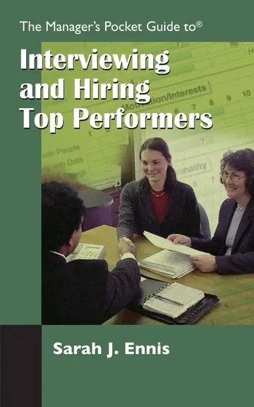 Cover of Manager's Pocket Guide to Interviewing and Hiring Top Performers