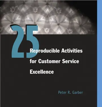 Cover of 25 Reproducible Activities for Customer Service Excellence