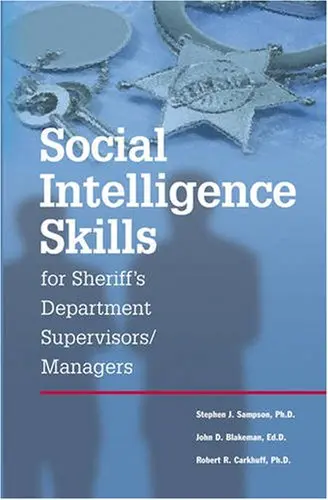 Cover of Social Intelligence Skills for Sherrif's Departments