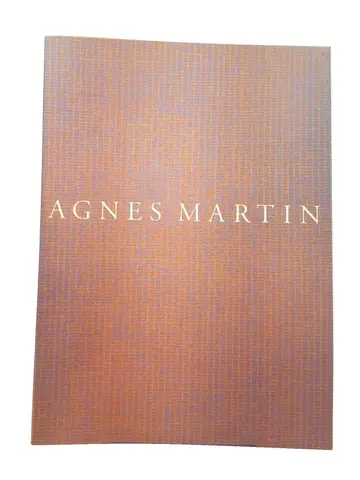 Cover of Agnes Martin