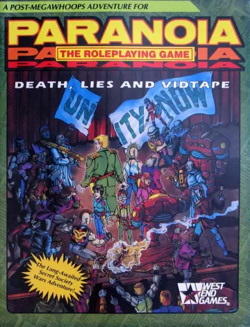 Cover of Death, Lies, Vidtape
