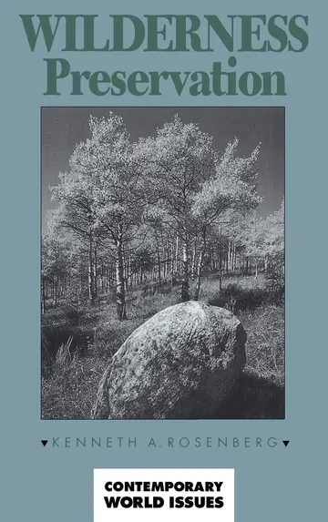 Cover of Wilderness Preservation