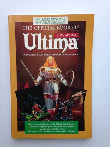 Cover of The official book of Ultima
