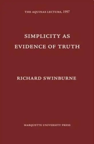 Cover of Simplicity as Evidence of Truth