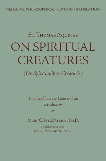 Cover of On Spiritual Creatures