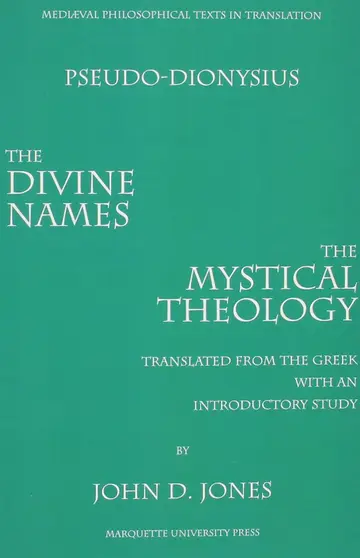Cover of Divine Names and Mystical Theology