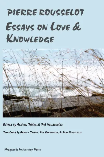 Cover of Essays on Love and Knowledge