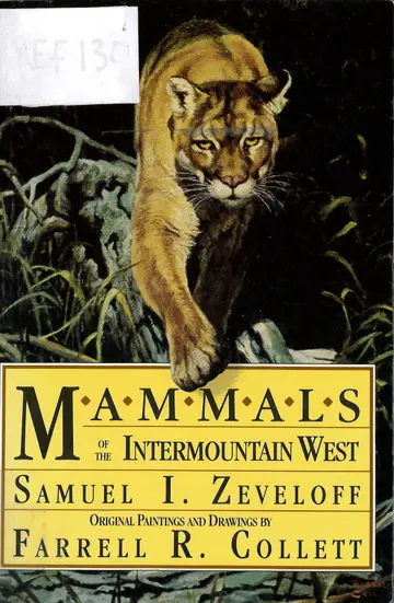 Cover of Mammals of the Intermountain West