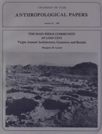 Cover of The Main Ridge Community at Lost City