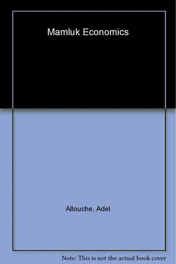 Cover of Mameluke Economics