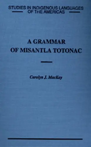 Cover of A Grammar of Misantla Totonac