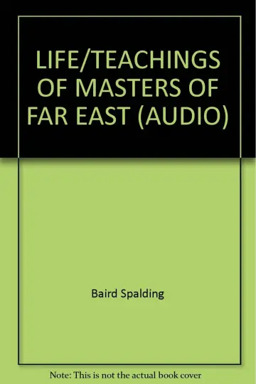 Cover of Life and Teaching of the Masters of the Far East