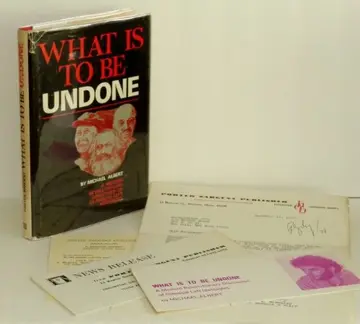 Cover of What Is to Be Undone