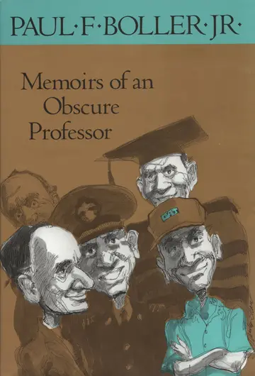 Cover of Memoirs of an Obscure Professor and Other Essays