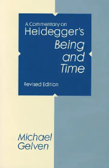 Cover of A Commentary On Heidegger's Being and Time