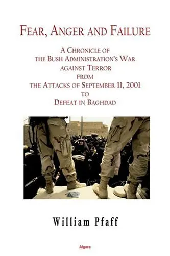 Cover of Fear, Anger and Failure
