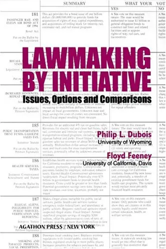Cover of Lawmaking by Initiative