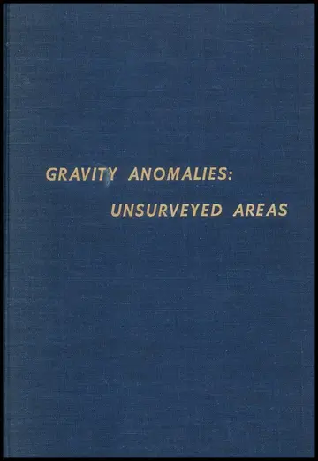 Cover of Gravity Anomalies