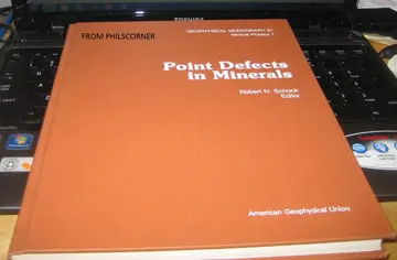 Cover of Point Defects in Minerals