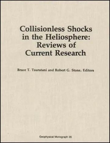 Cover of Collisionless Shocks in the Heliosphere