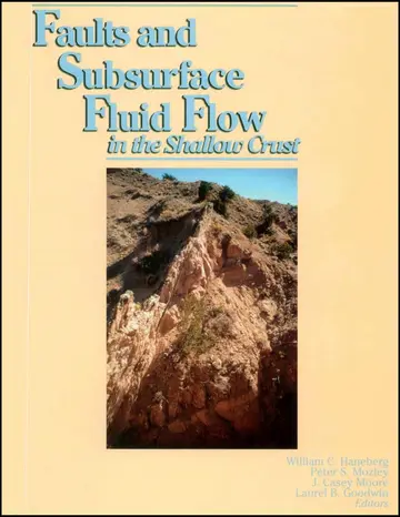 Cover of Faults and Subsurface Fluid Flow in the Shallow Crust