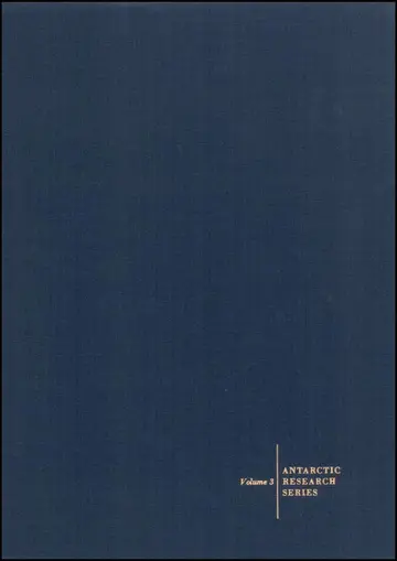 Cover of Polychaeta Errantia of Antarctica