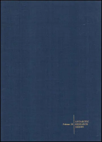 Cover of Antarctic Bird Studies