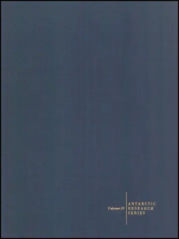 Cover of Antarctic Oceanology II