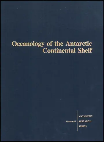 Cover of Oceanology of the Antarctic Continental Shelf