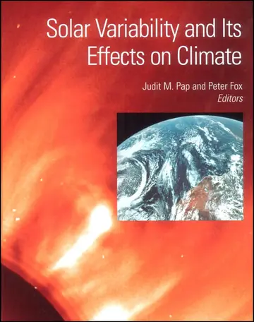 Cover of Solar Variability and Its Effects on Climate